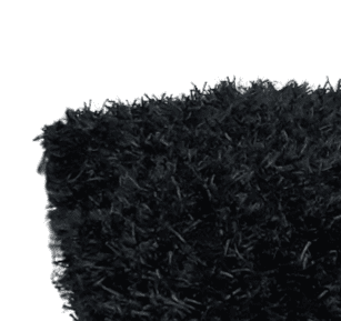 Alfombras negras pelo 60 x 110 - 1