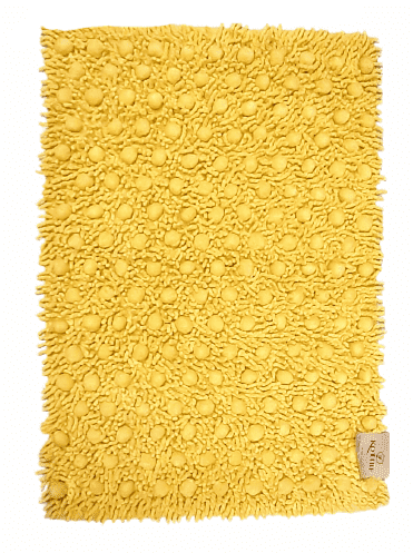 Alfombra amarilla bolas 60 x 90 - 2