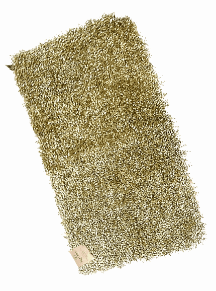 Alfombra pelo amarillo 60 x 110 - 1
