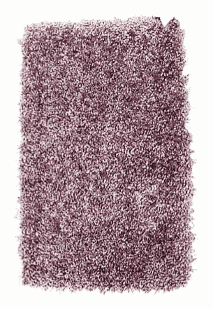 Alfombra malva pelo 60 x 110