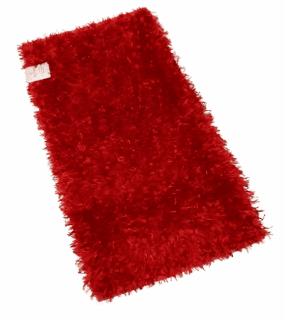 Alfombra pelo roja 60 x 110