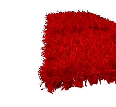 Alfombra pelo roja 60 x 110 - 1
