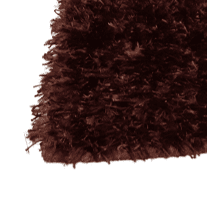 Alfombra pelo marrón 120 x 180 - 1