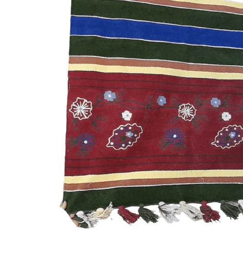 Alfombra jarapa bordada 100 x 140 - 3