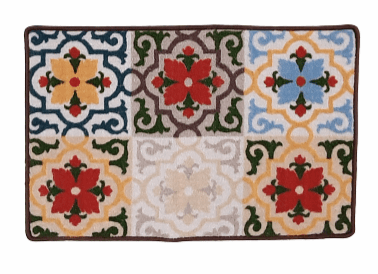 Alfombra antideslizante mosaico 45 x 70