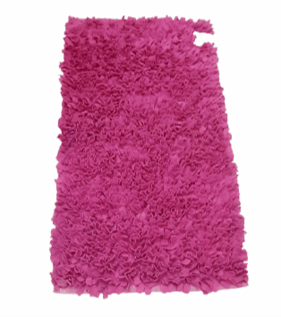 Alfombra mathura fucsia 70 x 130