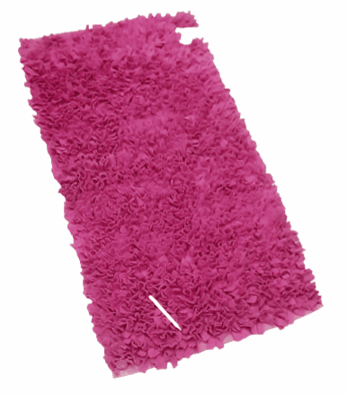 Alfombra mathura fucsia 70 x 130 - 1