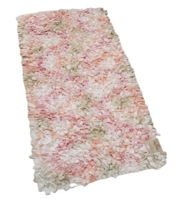 Alfombra Mathura pétalos 80 x 150