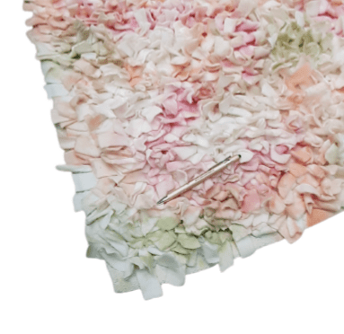 Alfombra Mathura pétalos 80 x 150 - 1