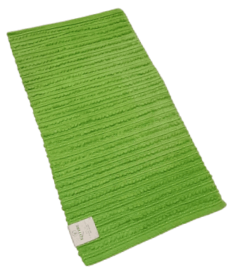 Alfombra verde pistacho 60 x 110