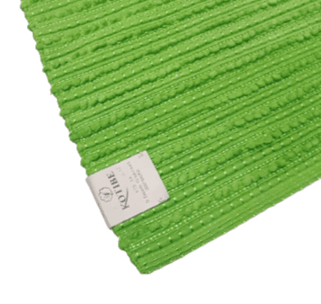 Alfombra verde pistacho 60 x 110 - 3