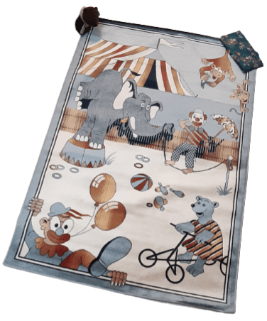 Alfombra belga circo 95 x 140 - 1