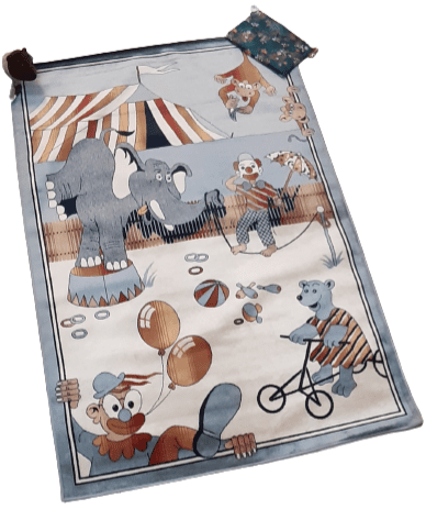 Alfombra belga circo 95 x 140 - 3