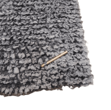 Alfombras pelo gris 60 x 110 - 3