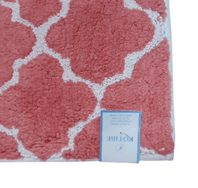 Alfombras rosas rombo 50 x 80 - 1