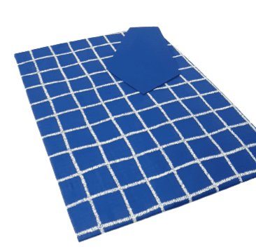 Mantelería cuadros azules 140 - 1