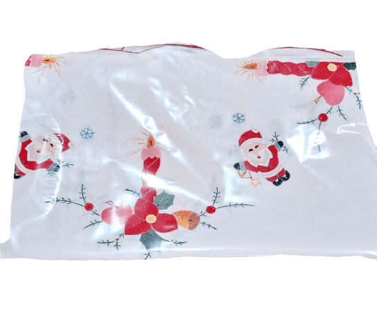 Mantelerías Navidas bordadas Papá Noel - 5