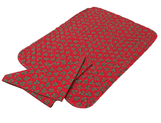 Manteles individuales rojos - 1