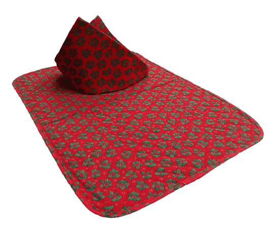 Manteles individuales rojos - 5