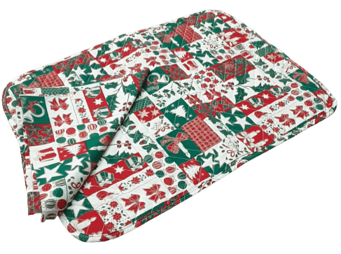 Manteles individuales Navidad beige - 1