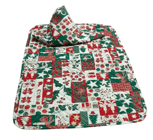 Manteles individuales Navidad beige - 3