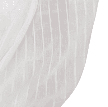 Tela visillo rayitas blancas 305