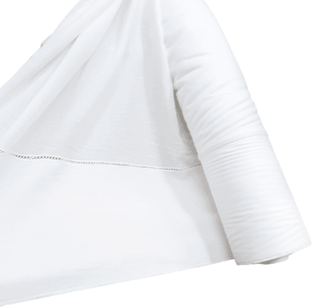 Tela visillo lino bajo vainica