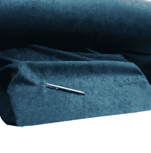 Tela chenilla aterciopelada azul marino 270 - 1