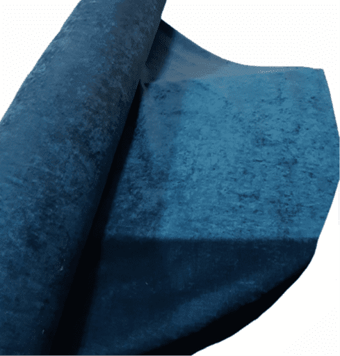 Tela chenilla aterciopelada azul marino 270 - 4