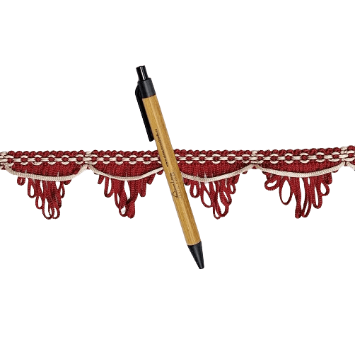 Pasamanería granate - 1