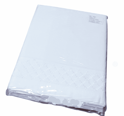 Juego de sábanas puntilla 200 hilos. Cama: 135