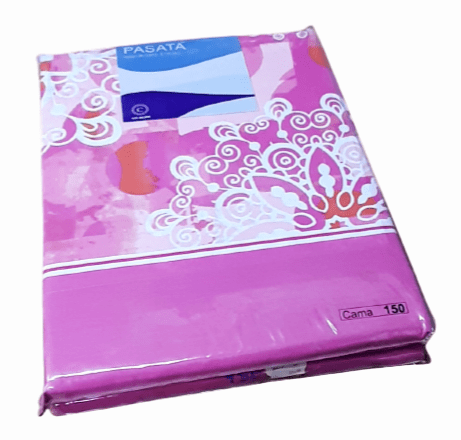 Juego de sábanas fucsia. Cama 150