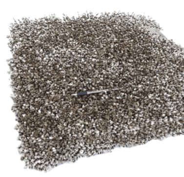 Alfombras beige pelito 60 x 110 - 1