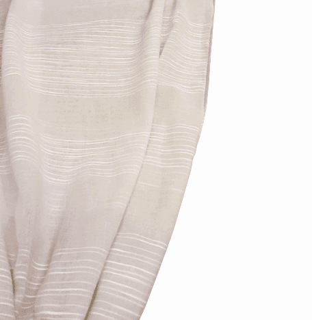 Tela visillo rayas horizontales color beige 300
