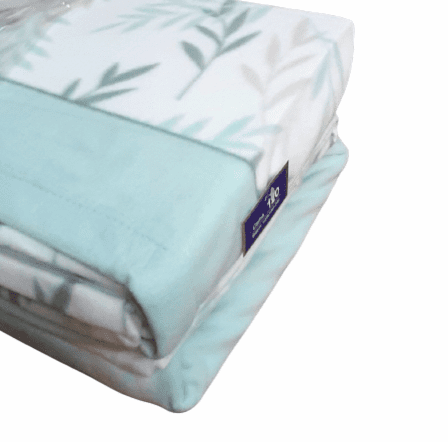 Juegos de sábanas térmicas verde agua. Cama: 120, 150 - 1