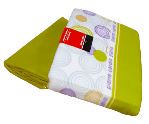 Juego de sábanas térmicas verdes. Cama 150 - 2