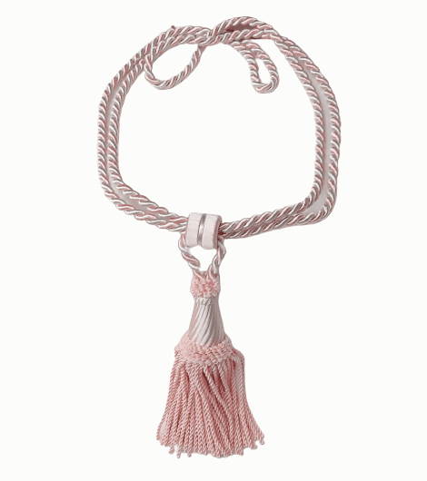 Abrazadera para cortinas seda rosa - 3