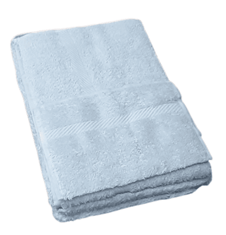 Juego de toallas gris finas. Ducha + lavabo + tocador