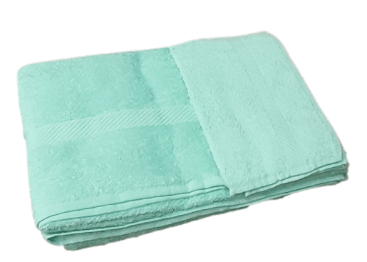 Juego de toallas verde menta de viaje. 3 piezas - 1