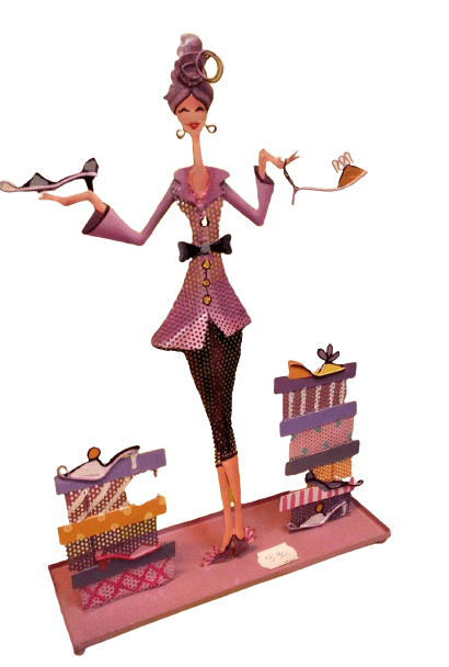 Figura para colgar pendientes y collares - 2