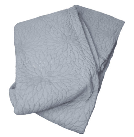 Colcha pétalos gris. Medidas: 230 x 260 - 2