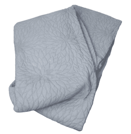 Colcha pétalos gris. Medidas: 230 x 260 - 3