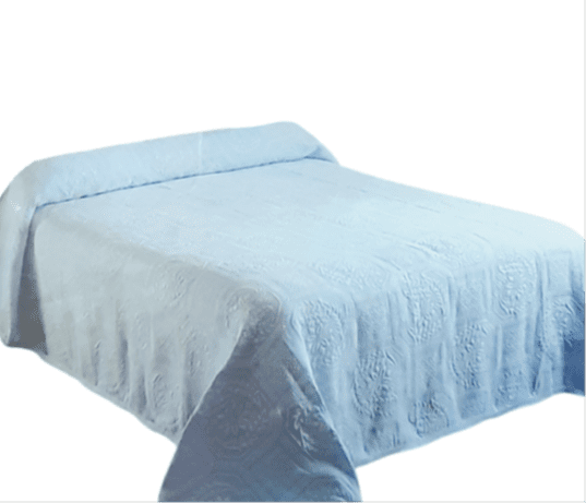 Colcha de piqué verde agua. 240 x 260 - 3