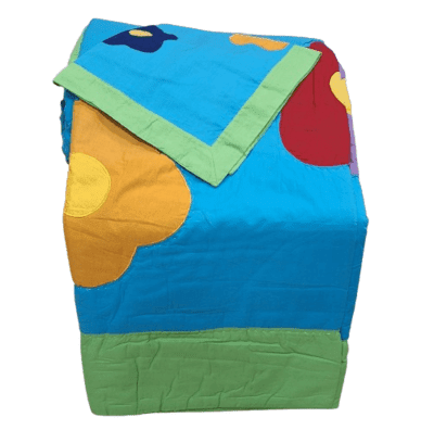 Colcha boutie algodón infantil flores - 4