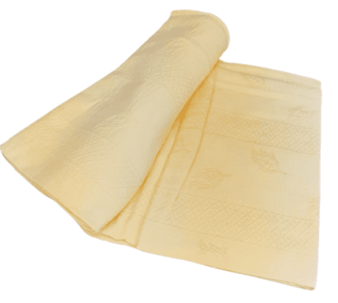 Colcha piqué labrado amarillo. Cama 90 - 1