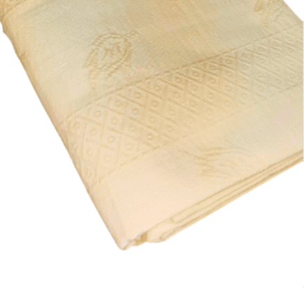 Colcha piqué labrado amarillo. Cama 90 - 3