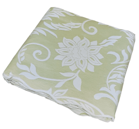 Colcha reversible verde flores. Cama 90 - 2