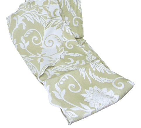 Colcha reversible verde flores. Cama 90 - 3