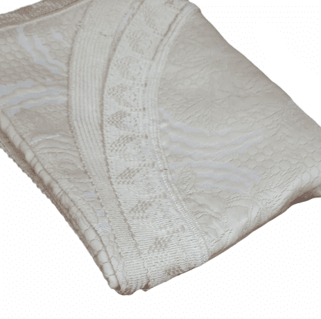 Colcha de verano beige clásica.  Cama 90 - 2