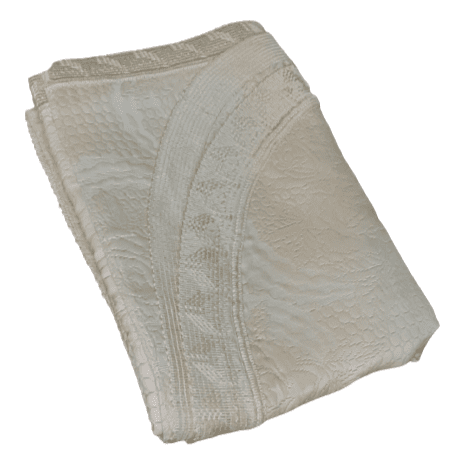 Colcha de verano beige clásica.  Cama 90 - 3